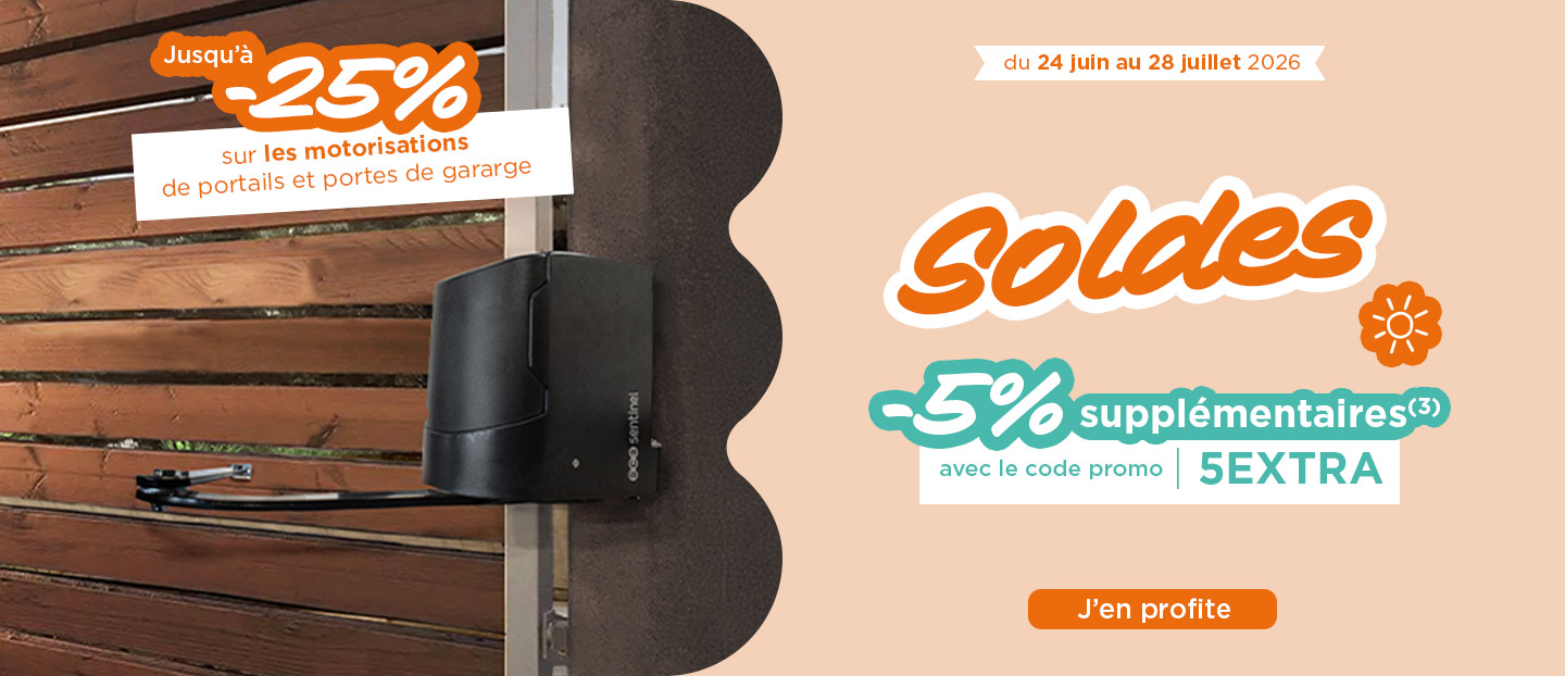 SOLDES été motorisation 2ème démarque Soldes été motorisation 2ème démarque