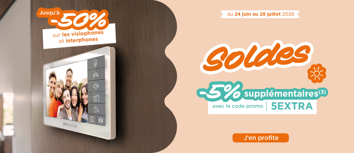SOLDES été interphones 2ème démarque Soldes été interphones 2ème démarque
