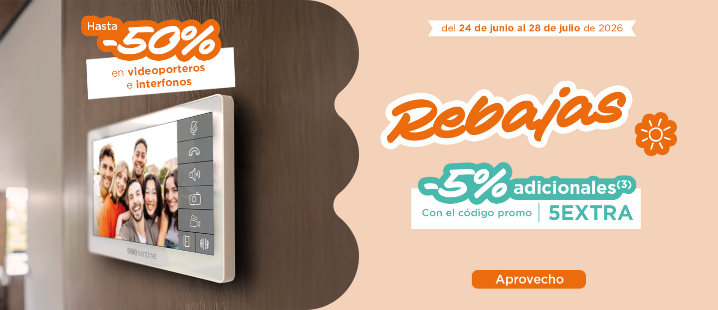 REBAJAS videoportero 5% rebajas videoportero 5%