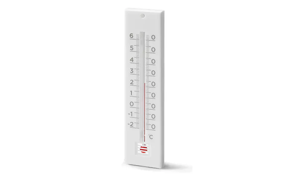 Thermomètre intérieur / extérieur filaire Blanc