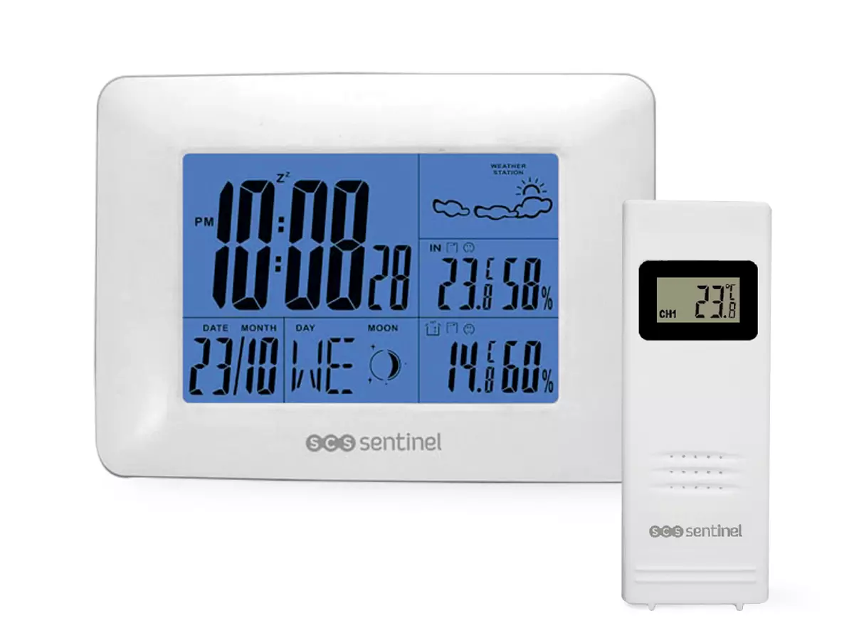 Thermomètre-hygromètre avec capteur extérieur sans fil