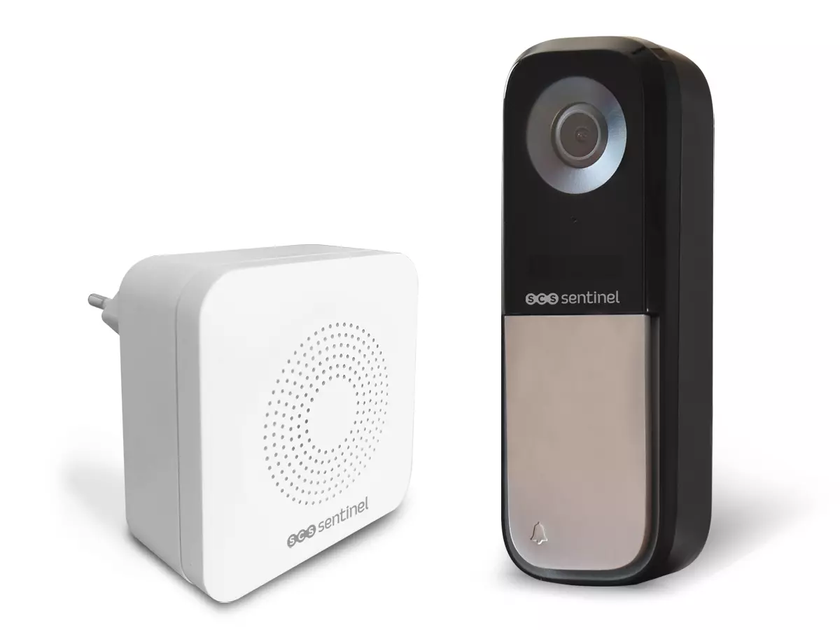 Caméra de sonnette sans fil, sonnette vidéo avec caméra, sonnette vidéo à  distance intelligente, sonnette visuelle