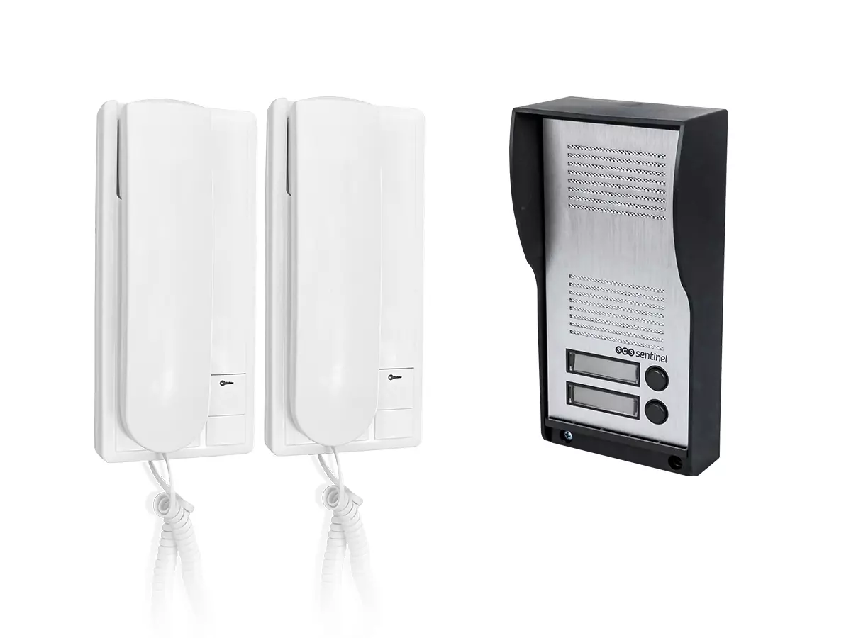 Interphone audio filaire - 2 logements - AudioKit DUO - SCS Sentinel