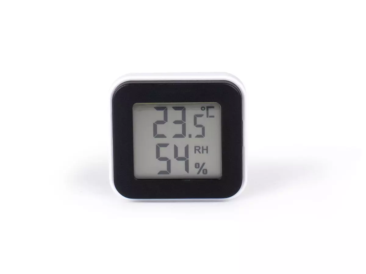 Hygromètre & thermomètre digital - HygroThermo Magnet noir - SCS
