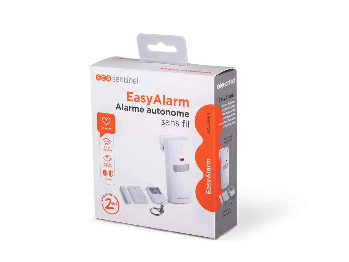 Alarme autonome sans fil, EasyAlarm, EasyAlarm